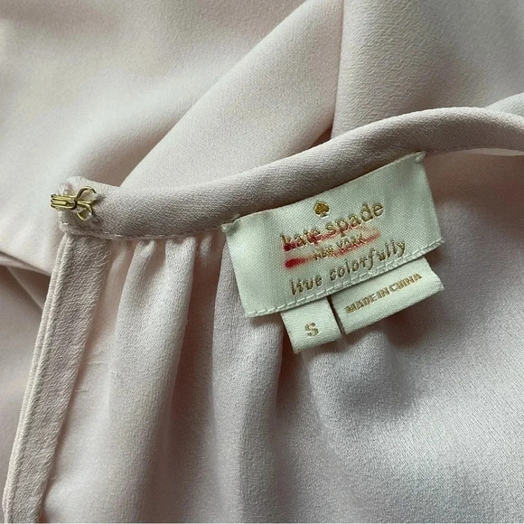 Kate Spade Embellished Crepe Blouse - Picture 7 of 7